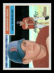 Brandon Moss #90 Baseball Cards 2005 Topps Heritage Chrome Prices