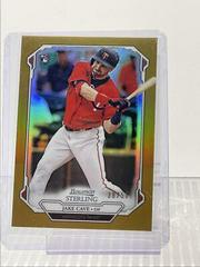 Jake Cave [Gold Refractor] #BSR-65 Baseball Cards 2019 Bowman Sterling Prices