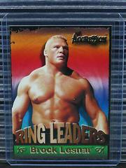 Brock Lesnar Wrestling Cards 2003 Fleer WWE Aggression Ring Leaders Prices