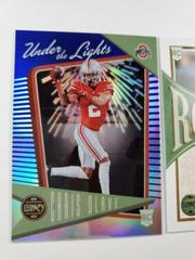 Chris Olave [Sapphire] #UL-10 Football Cards 2022 Panini Legacy Under The Lights Prices