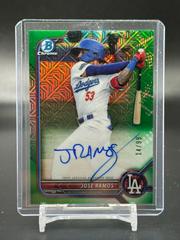 Jose Ramos [Green Refractor] #BCMA-JR Baseball Cards 2022 Bowman Chrome Mega Box Mojo Autographs Prices