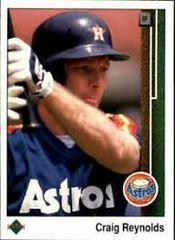 Craig Reynolds #284 Baseball Cards 1989 Upper Deck Prices