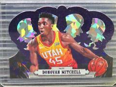 Donovan Mitchell [Crystal Purple] #167 Basketball Cards 2017 Panini Crown Royale Prices