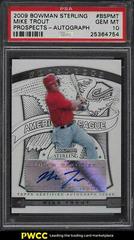 Mike Trout [Autograph] #BSPMT Baseball Cards 2009 Bowman Sterling Prospects Prices