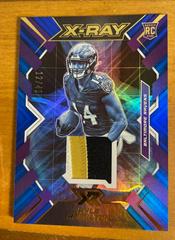Kyle Hamilton [Blue] #XR-29 Football Cards 2022 Panini XR X Ray Swatches Prices
