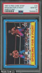 Spoiling for a Fight Wrestling Cards 1987 O Pee Chee WWF Prices