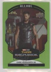 Chris Hemsworth as Thor [Green Quartz] #62 Marvel 2022 Allure Prices
