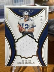 Roger Staubach #6 Football Cards 2023 Panini Immaculate HOF Jersey Prices