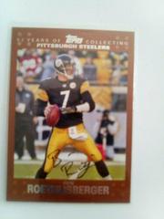 Ben Roethlisberger [Gold] #36 Football Cards 2007 Topps Prices