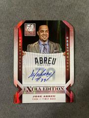 Jose Abreu [Aspirations Die Cut Signature] #93 Baseball Cards 2013 Panini Elite Extra Edition Prices