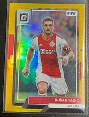 Dusan Tadic [Optic Gold] Soccer Cards 2022 Panini Donruss Prices