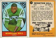 Winston Hill #95 Football Cards 1967 Topps Prices