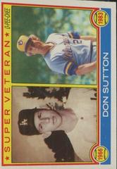 Don Sutton [Super Veteran] #146 Baseball Cards 1983 O Pee Chee Prices