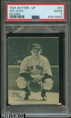 Joe Glen [Glenn] #87 Baseball Cards 1934 Batter Up Prices