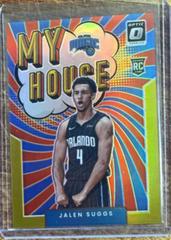 Jalen Suggs [Gold] #20 Basketball Cards 2021 Panini Donruss Optic My House Prices