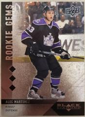 Alec Martinez #179 Hockey Cards 2009 Upper Deck Black Diamond Prices