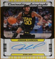 Jordan Clarkson #CA-JCL Basketball Cards 2022 Panini Contenders Autographs Prices