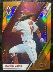 Brandon Marsh [Neon Orange] #2 Baseball Cards 2022 Panini Chronicles Phoenix Prices