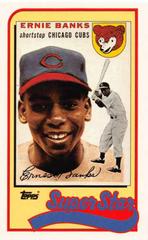 Ernie Banks #17 Baseball Cards 1989 Topps Ljn Baseball Talk Prices