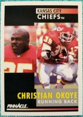 Christian Okoye #32 Football Cards 1991 Pinnacle Prices