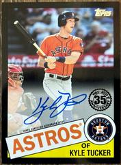 Kyle Tucker [Black] Baseball Cards 2020 Topps 1985 35th Anniversary Autographs Prices
