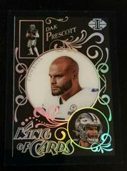 Dak Prescott [Sapphire] #KC-10 Football Cards 2021 Panini Illusions King of Cards Prices
