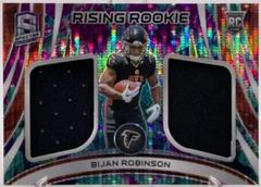 Bijan Robinson #6 Football Cards 2023 Panini Spectra Rising Rookie Materials Prices