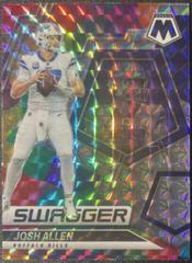Josh Allen #SW-4 Football Cards 2022 Panini Mosaic Swagger Prices
