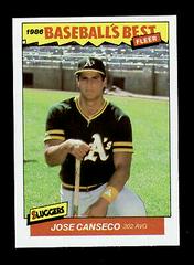 Jose Canseco Baseball Cards 1986 Fleer Baseball's Best Prices