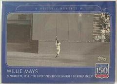 Willie Mays Baseball Cards 2019 Topps 150 Years of Baseball Prices