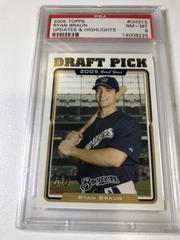 Ryan Braun Baseball Cards 2005 Topps Updates & Highlights Prices