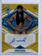 Jinder Mahal [Gold] Wrestling Cards 2022 Panini Chronicles WWE Phoenix Autographs Prices