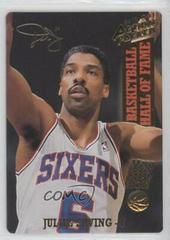 Julius Erving [24 Kt Gold] #55G Basketball Cards 1993 Action Packed Hall of Fame Prices