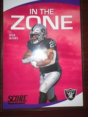 Josh Jacobs Football Cards 2020 Panini Score in the Zone Prices