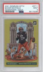 Baker Mayfield [Gold] Football Cards 2021 Panini Donruss Optic Downtown Prices