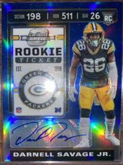 Darnell Savage Jr. [Autograph Blue] Football Cards 2019 Panini Contenders Optic Prices