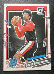 Scoot Henderson #2 Basketball Cards 2023 Panini Donruss The Rookies Prices