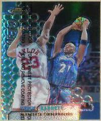 Kevin Garnett [Refractor] Basketball Cards 1999 Finest Prices