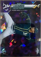 Jesus Luzardo [Purple Refractor] #110 Baseball Cards 2020 Topps Chrome Sapphire Prices