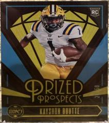Kayshon Boutte [Blue] Football Cards 2023 Panini Legacy Prized Prospects Prices