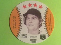 Rusty Staub Baseball Cards 1977 Detroit Caesars Discs Prices