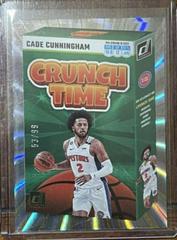 Cade Cunningham [Laser] #12 Basketball Cards 2023 Panini Donruss Crunch Time Prices