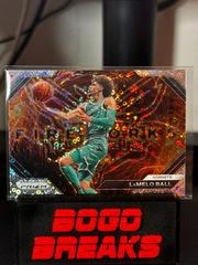 LaMelo Ball [Fast Break] #12 Basketball Cards 2023 Panini Prizm Fireworks Prices