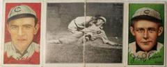 J. Archer, J. Evers [Evers Makes A Safe Slide] Baseball Cards 1912 T202 Hassan Triple Folder Prices