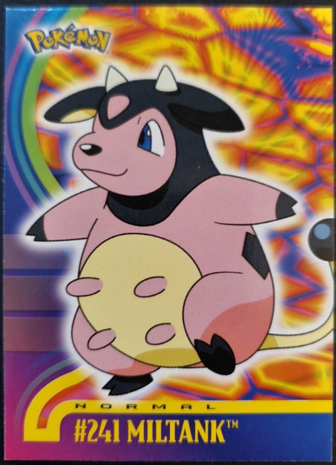 Miltank #241 Pokemon 2001 Topps Johto