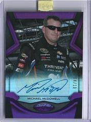 Michael McDowell [Purple] #MM2 Racing Cards 2016 Panini Certified Nascar Signatures Prices