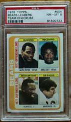 Bears Leaders [Team Checklist] #504 Football Cards 1978 Topps Prices