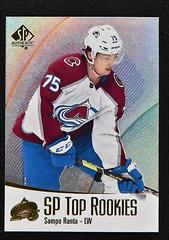 Sampo Ranta #TR-19 Hockey Cards 2021 SP Authentic Top Rookies Prices