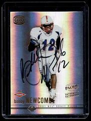 Bobby Newcombe [Autograph] #144 Football Cards 2001 Pacific Dynagon Prices