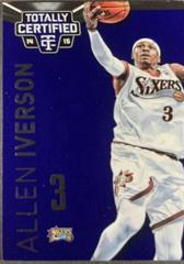 Allen Iverson Platinum Green #133 Basketball Cards 2014 Panini Totally Certified Prices
